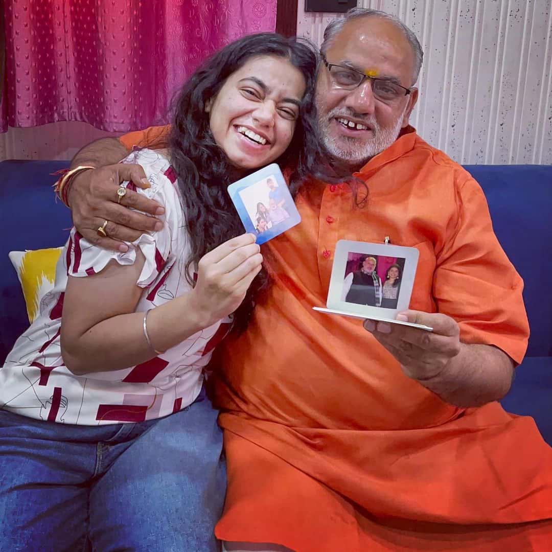 Father’s Day photo magnet gift idea