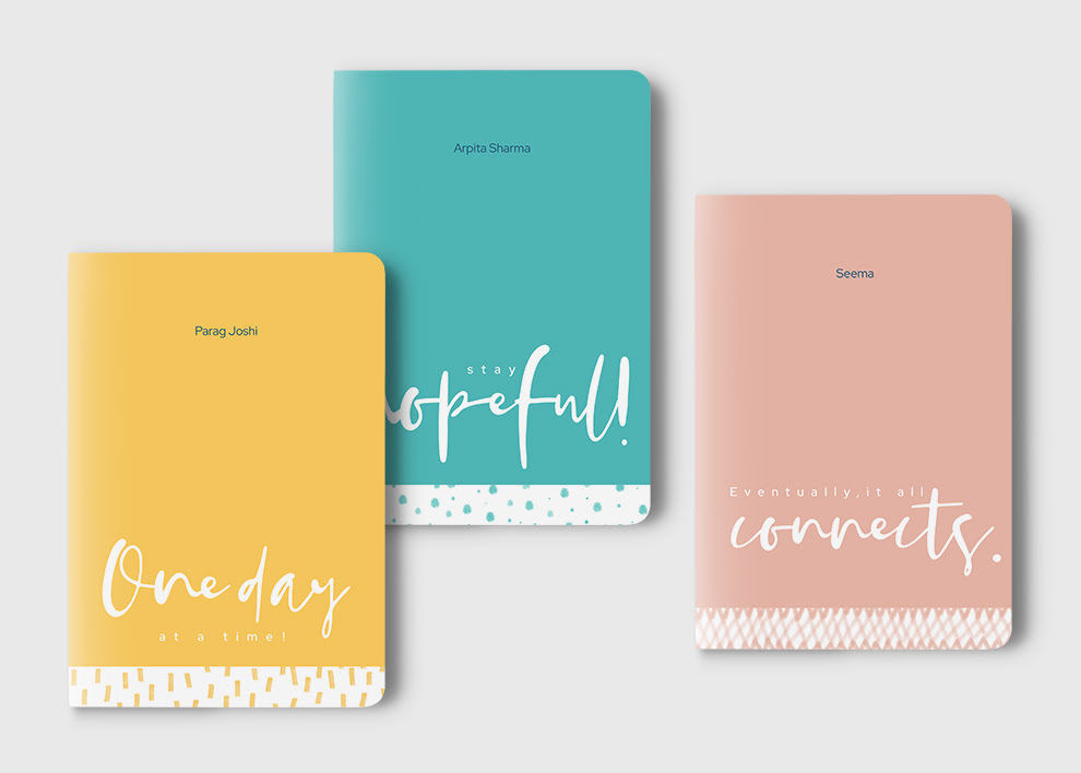 Personalised notebook for mom to be