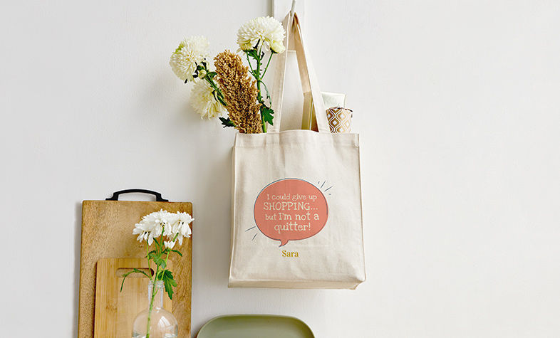 Custom tote bag for mom
