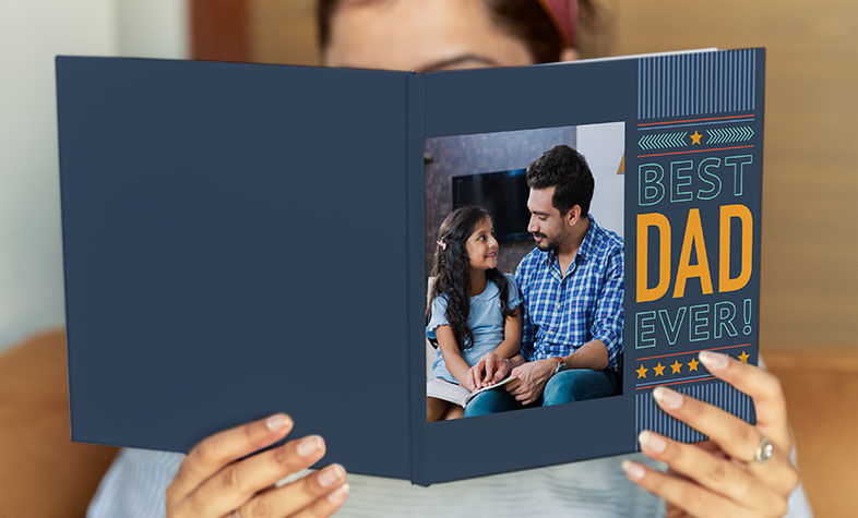 Personalized photo book for Father’s Day