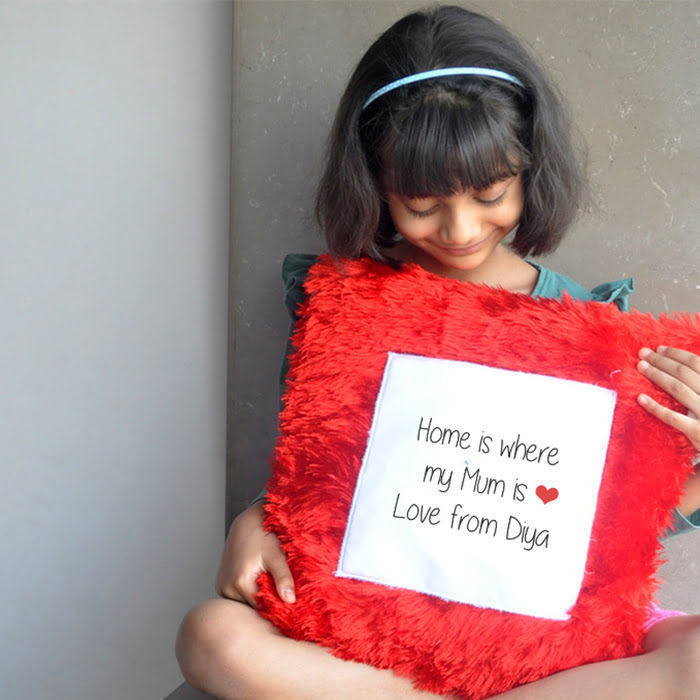 Mother's Day cushion gift idea