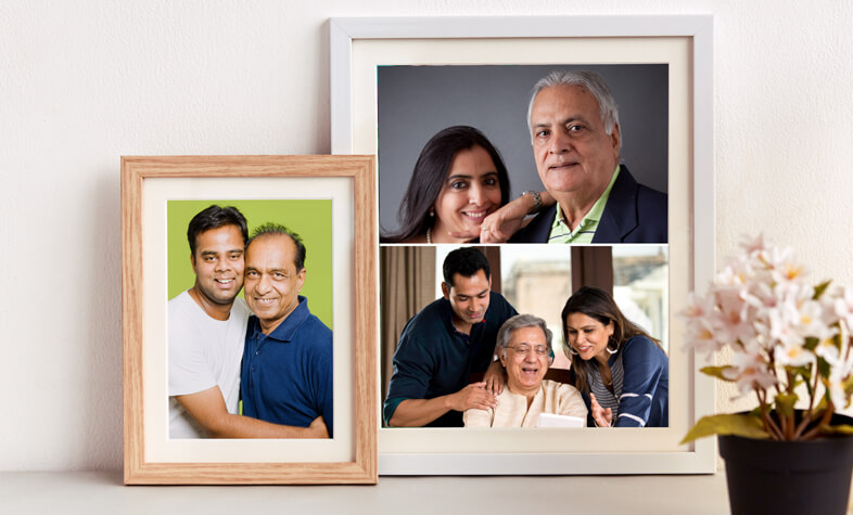 Classic framed print gift for Dad