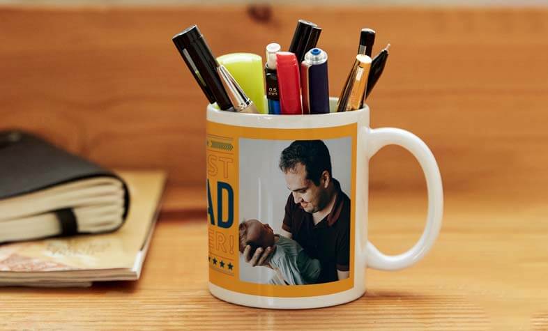 Personalised photo mug for Father’s Day