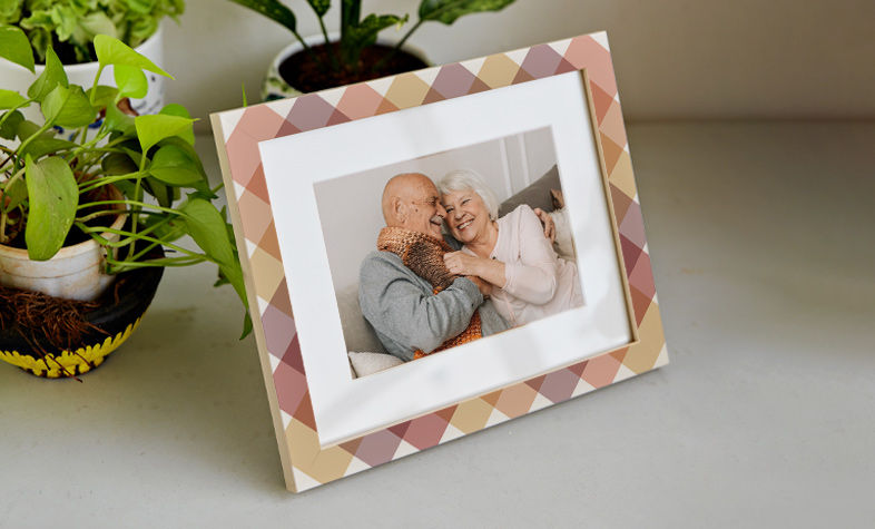 Designer photo frame anniversary gift idea