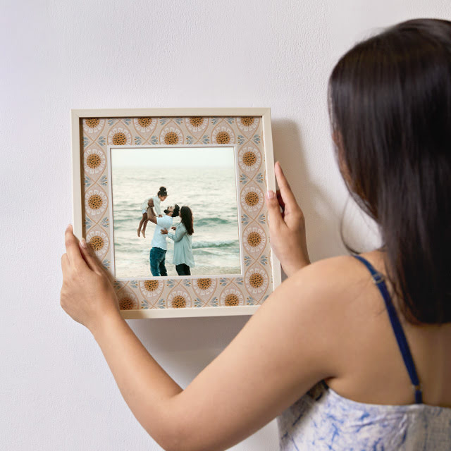 Designer mat frame Father's Day gift for dad