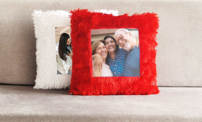 LED photo cushion for Father's Day gift