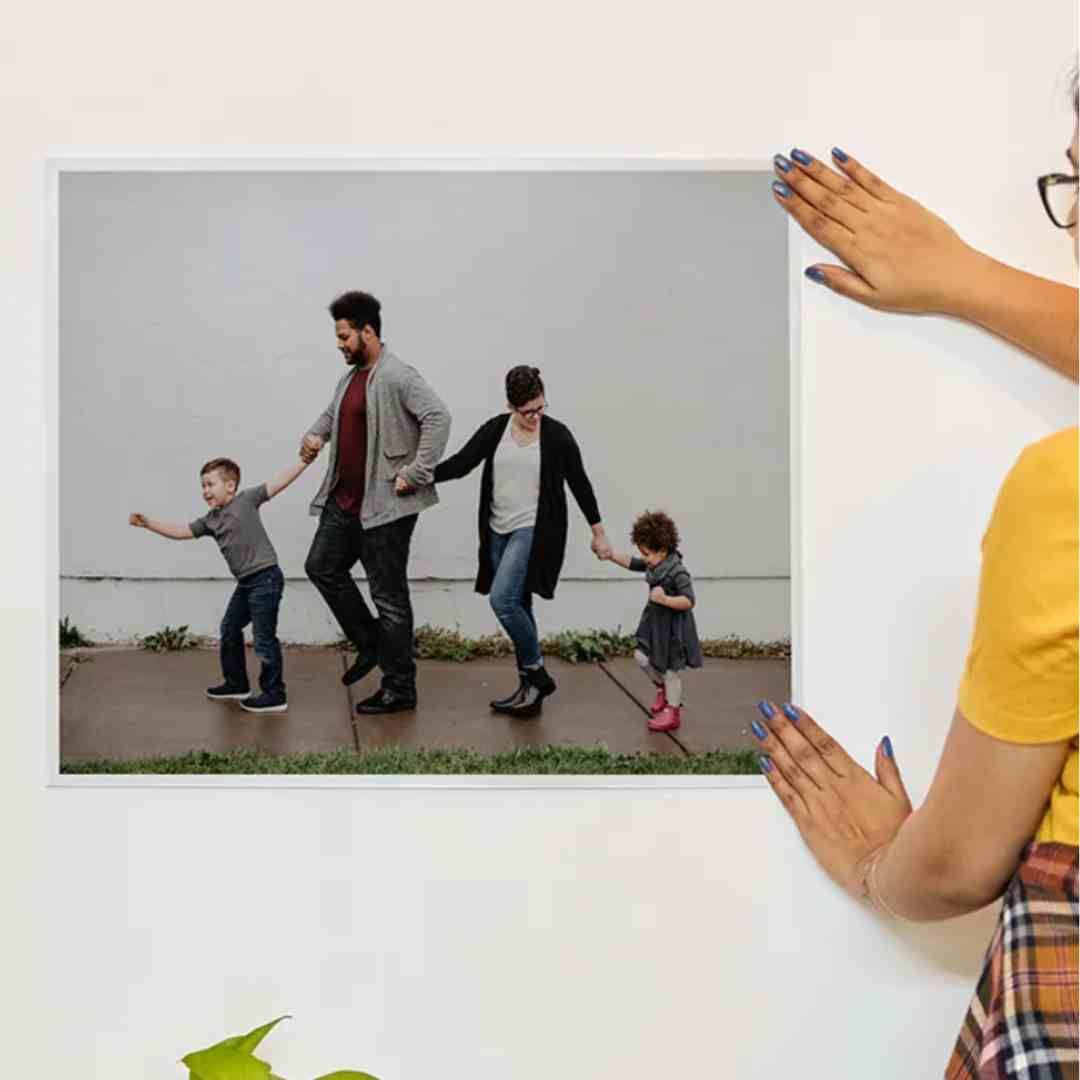 Large photo enlargement print example