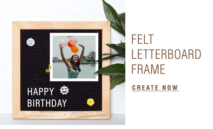 Felt Letterboard Frame