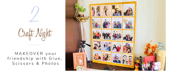 MAKEOVER your friendship with Glue, Scissors & Photos