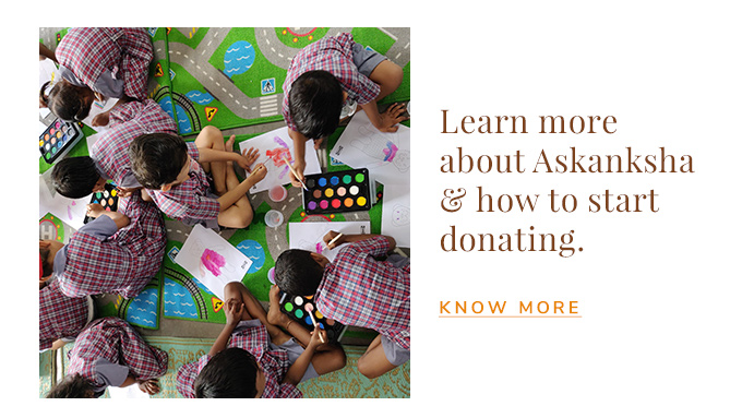 Learn more about Askanksha & how to start donating.