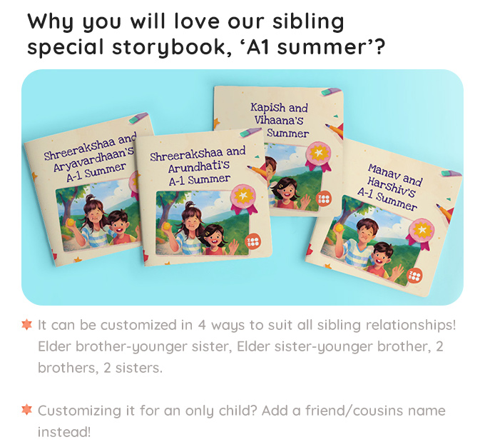 Why you will love our sibling special book, 'A1 summer'?