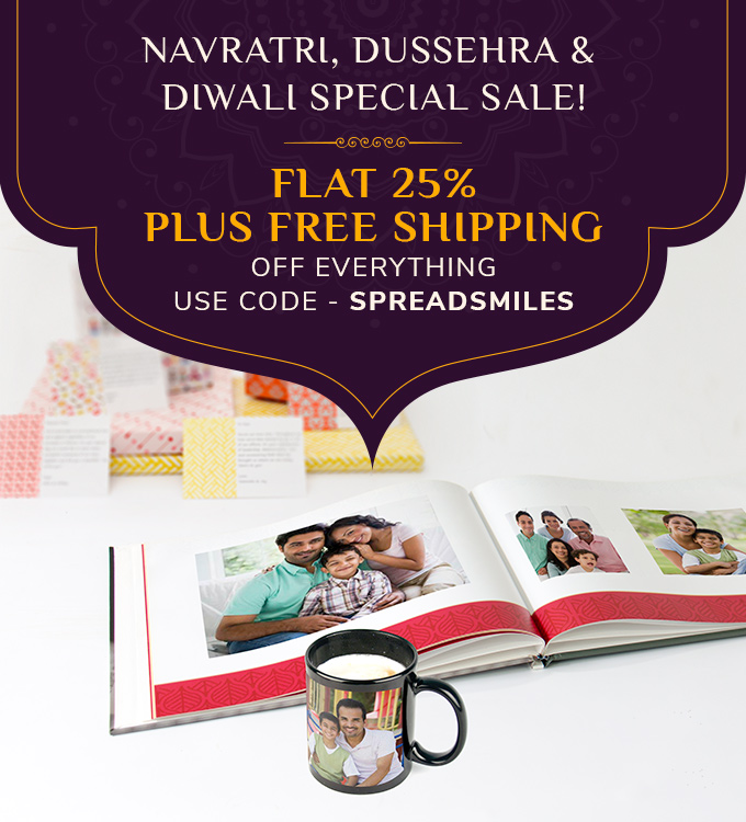 Enjoy flat 25% off on everything + FREE shipping! Use code: SPREADSMILES