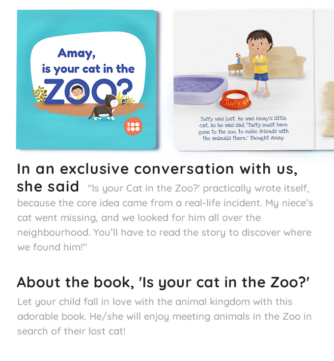 Is your Cat in the Zoo? practically wrote itself, because the core idea came from a real-life incident.