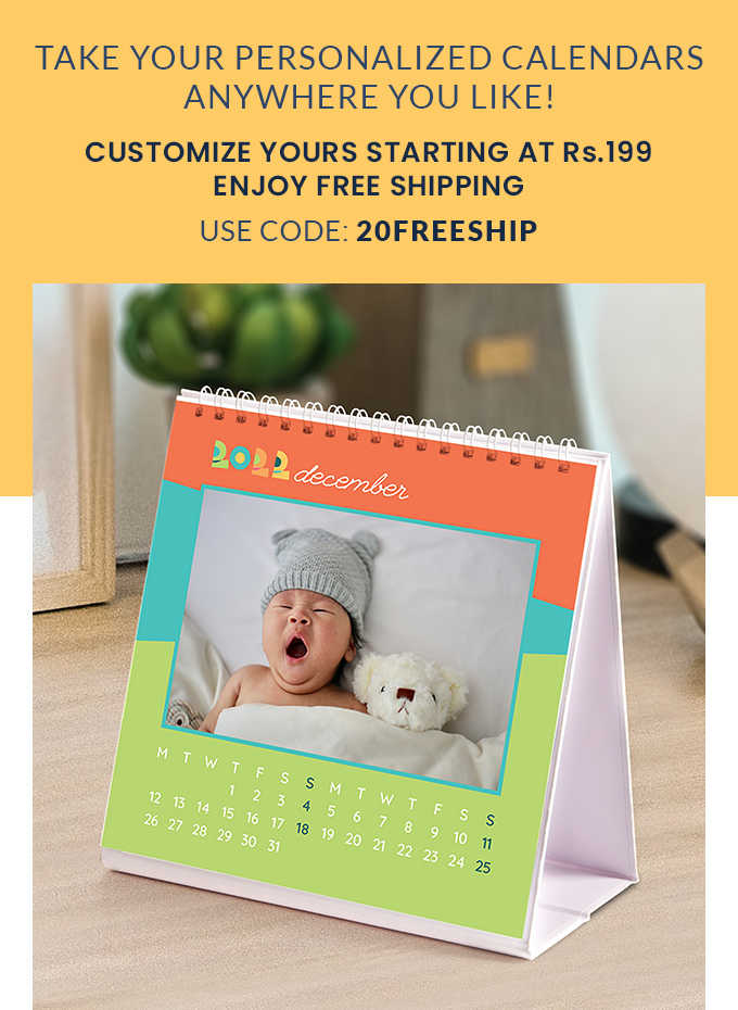 Customize yours starting at Rs.199 + enjoy FREE shipping - Coupon code: 20FREESHIP