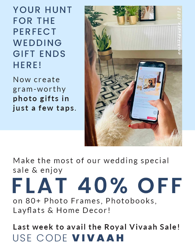 Now create gram-worthy photo gifts in just a few taps.
