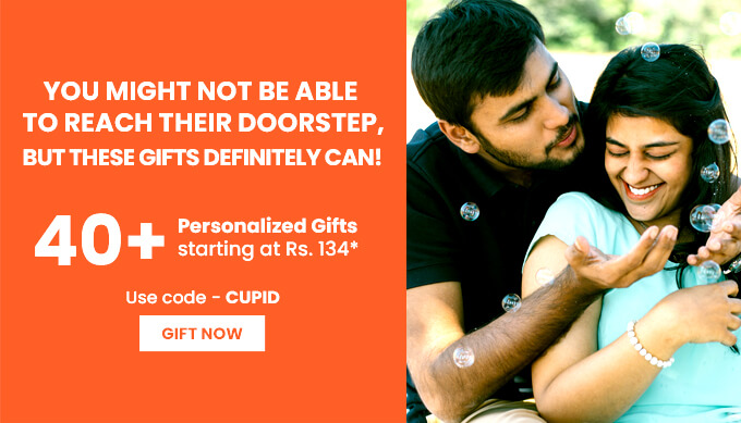 Mega Valentine Sale! 40+ Gifting Solutions starting at Rs. 149+. Savings worth Rs. 12,000 or more*!. Use code: CUPID