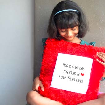 A gift from your kid to their MOM! A Photo Cushion (New launch!) | Starting at Rs. 199