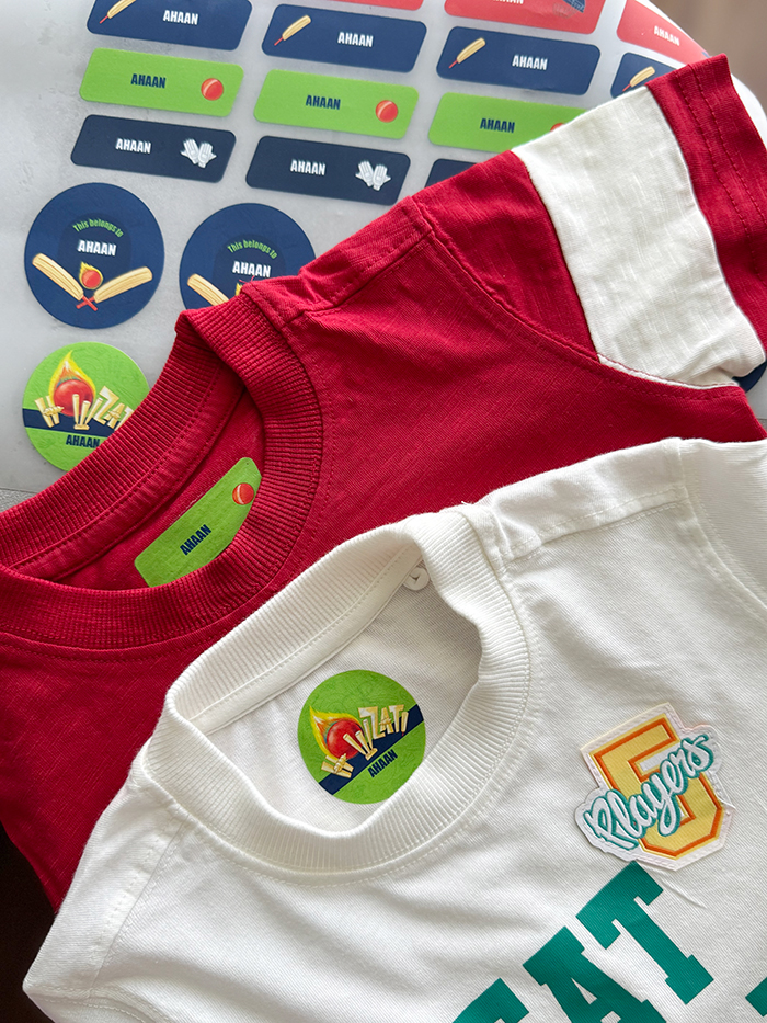 Iron on labels for clothes
