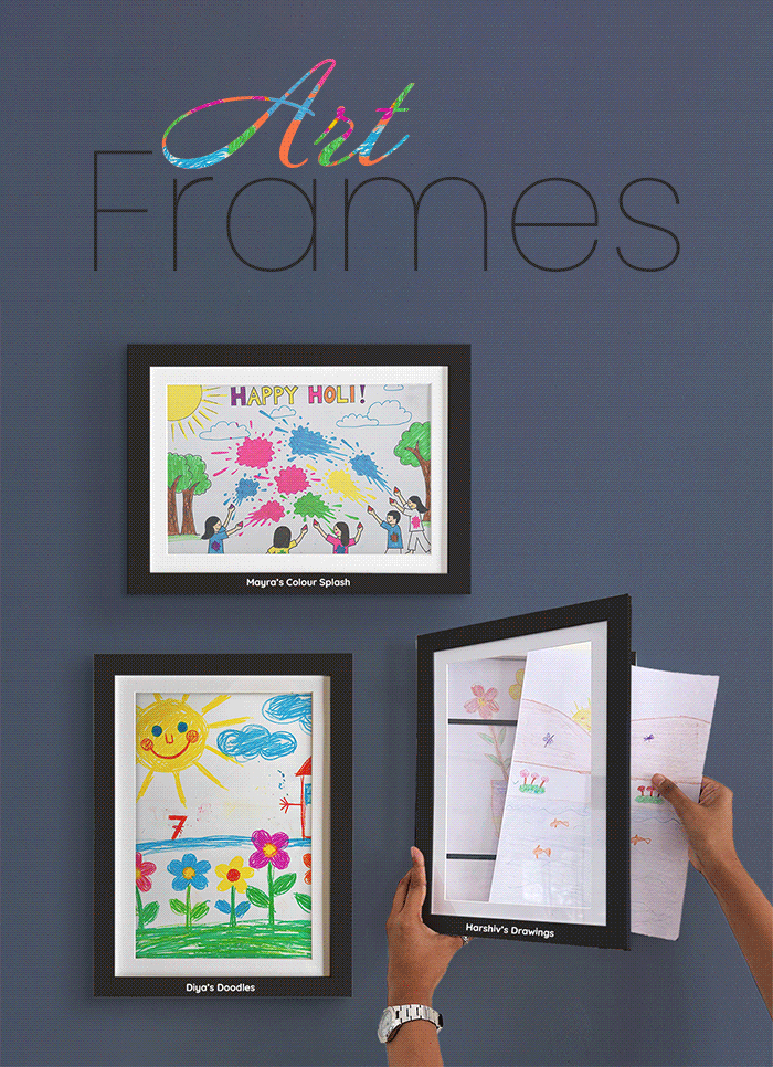 Personalized Kids Art Frames