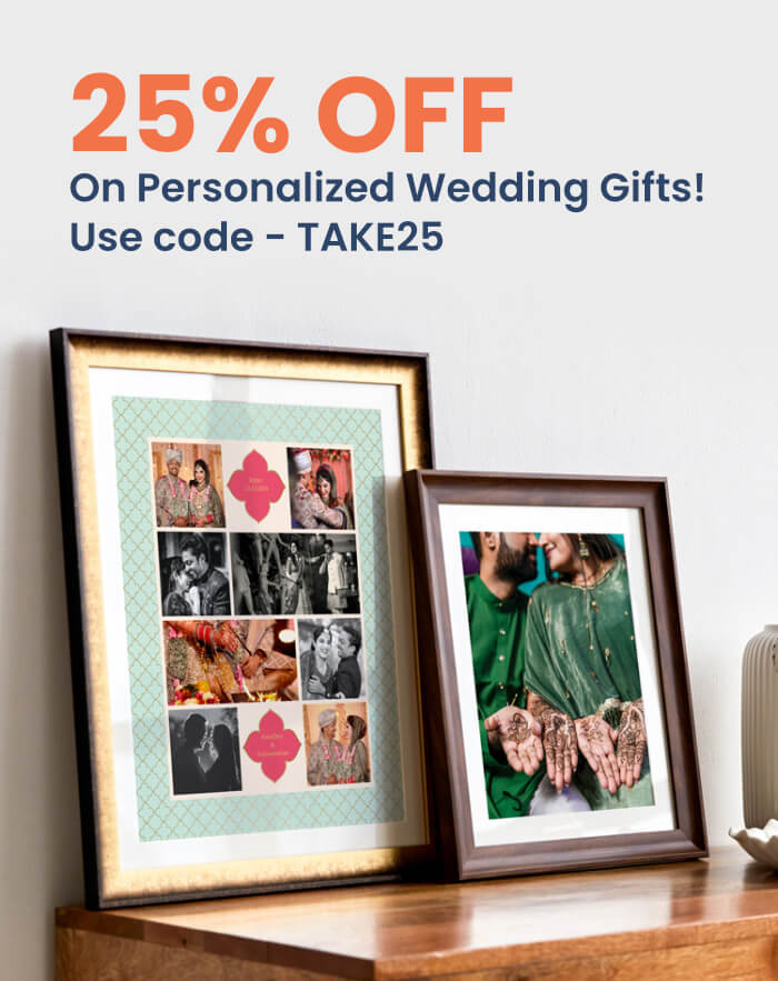 Flat 30% off on personalized gifts. Use code: CELEBRATE30