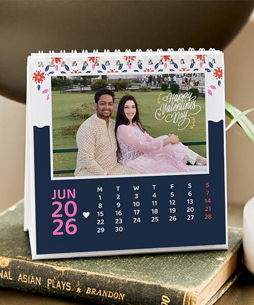 6x6 Desktop Calendar