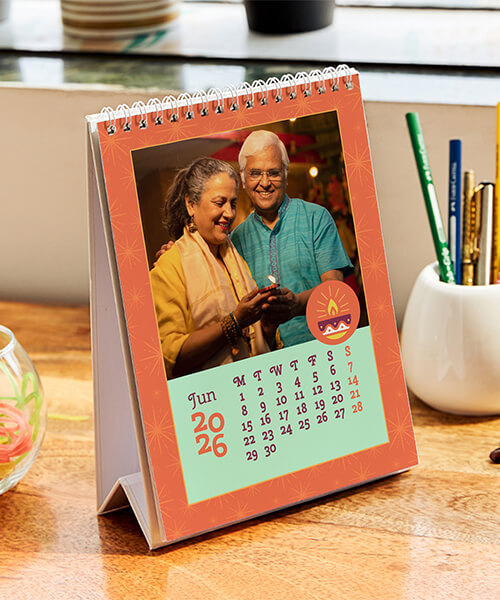 4x6 Desktop Calendar