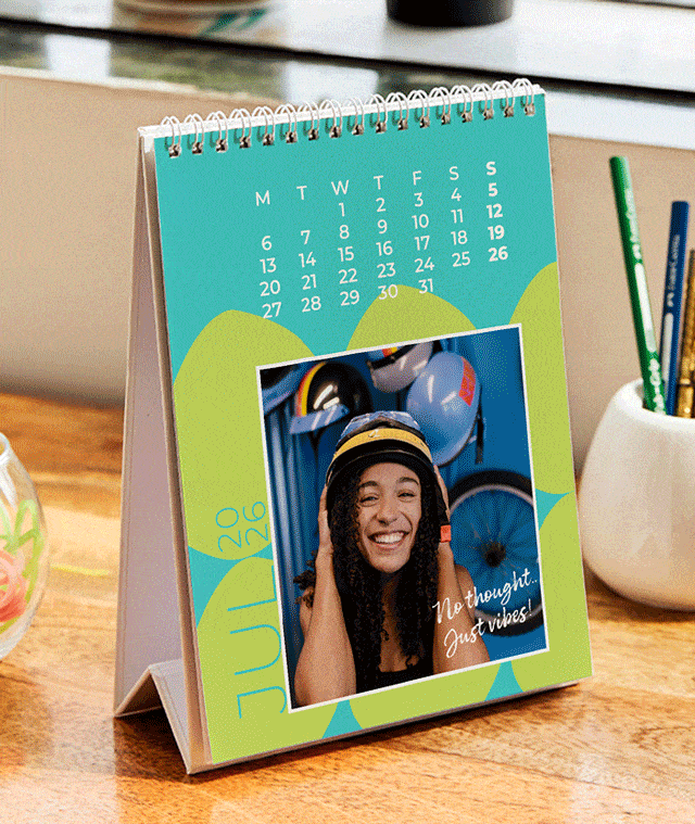 Custom Photo Calendar at Rs.99