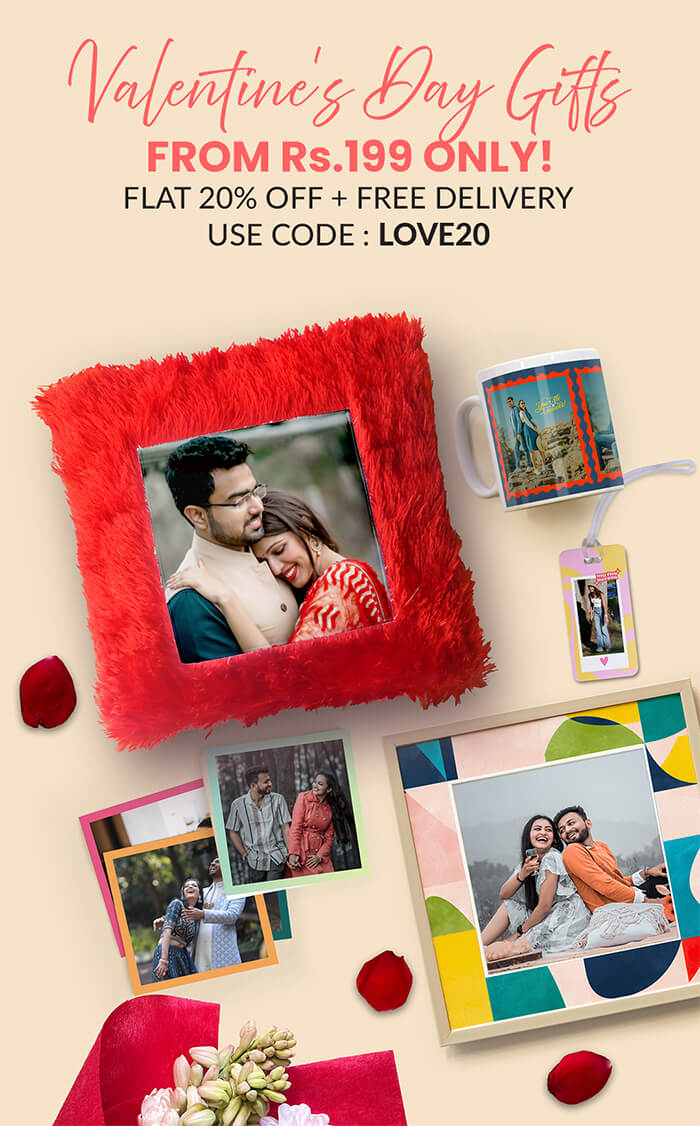 Valentine's Day Gifts at FLAT 20% off + Free Delivery! Use code LOVE20