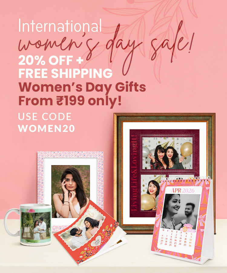 Woman's Day Gifts at 20% off sitewide plus free shipping.