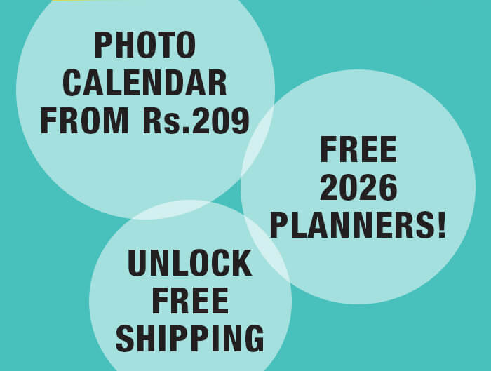 Photo Cals at 30% off + FREE Planner